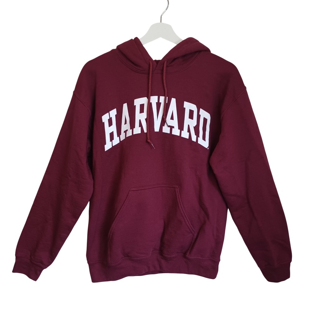 Fanatics Harvard University Hoodie Burgundy Crimson Sweatshirt Small